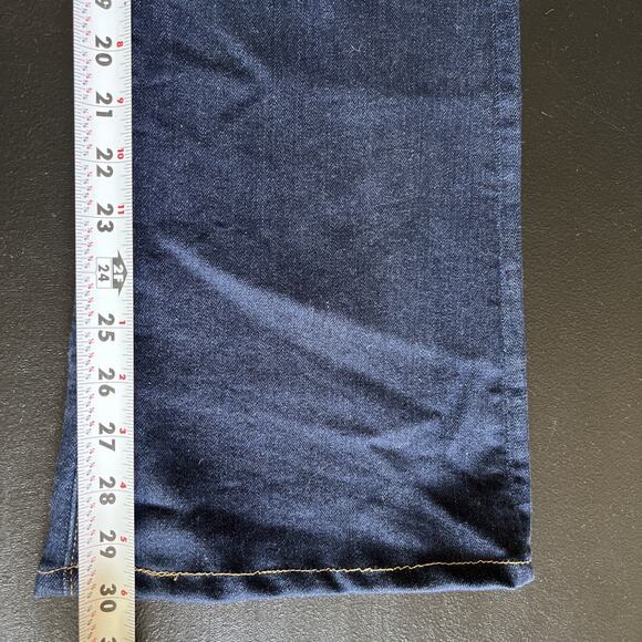 Gap 1969 Jeans Womens 30R Long & Lean Denim Trousers Blue Bootcut Casual Cowgirl - Picture 14 of 14